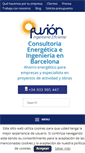 Mobile Screenshot of fusioningenieria.com