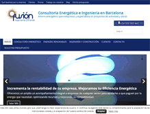 Tablet Screenshot of fusioningenieria.com